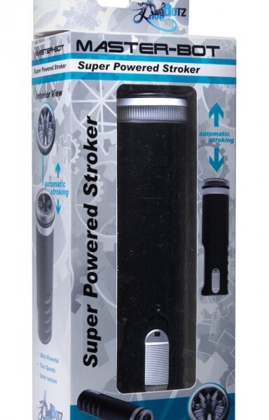 Love Botz Master Bot Super Powered Auto Stroker - Black