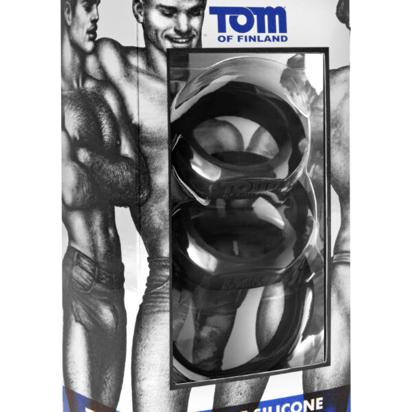Tom of Fin 3 Pieces Silicone Cock Ring Set