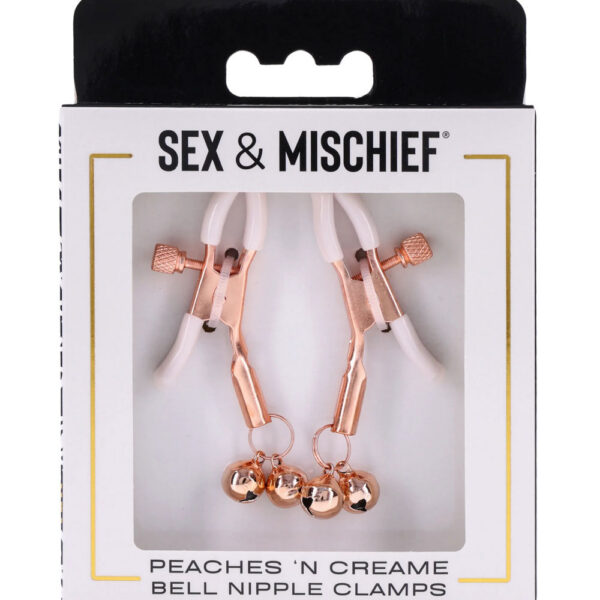 Peaches 'N Creame Bell Nipple Clamps