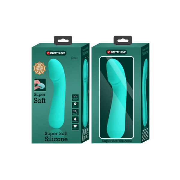 Cetus Rechargeable Vibrator - Turquoise