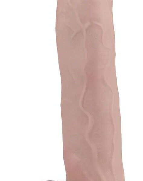 Get Lucky Real Skin 12 Dual Layer Dildo Beige