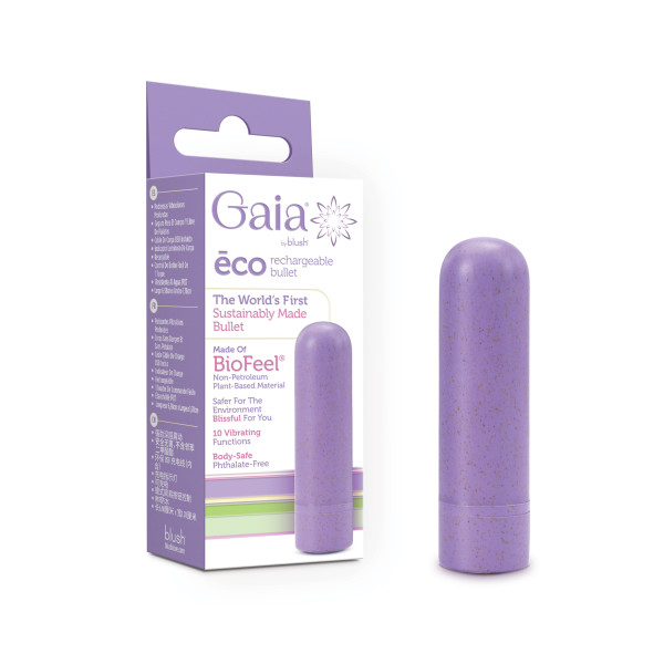 Gaia - Eco Rechargeable Bullet - Lilac