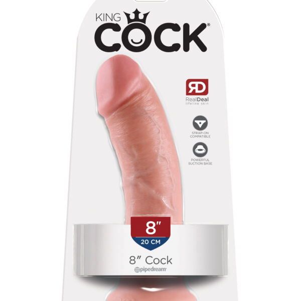 King Cock 8-Inch Cock - Flesh
