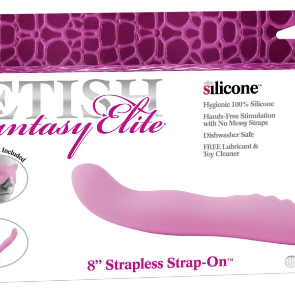 Fetish Fantasy Elite 8-Inch Strapless Strap-on - Pink