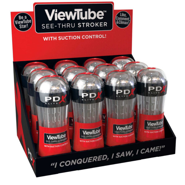Viewtube Stroker Display - 12 Count