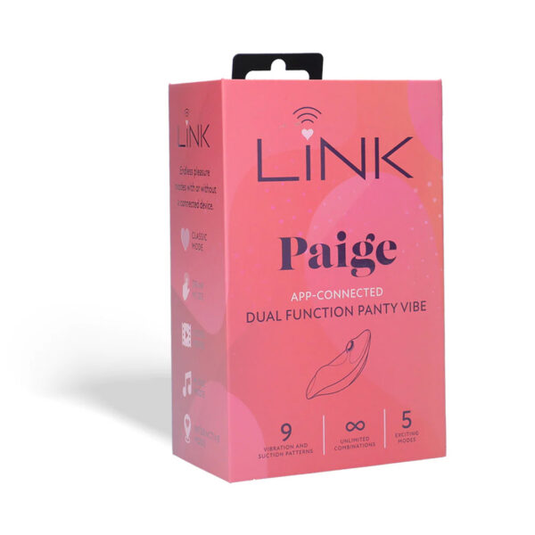 Link Paige - App Connected Dual Function Panty Vibe - Purple