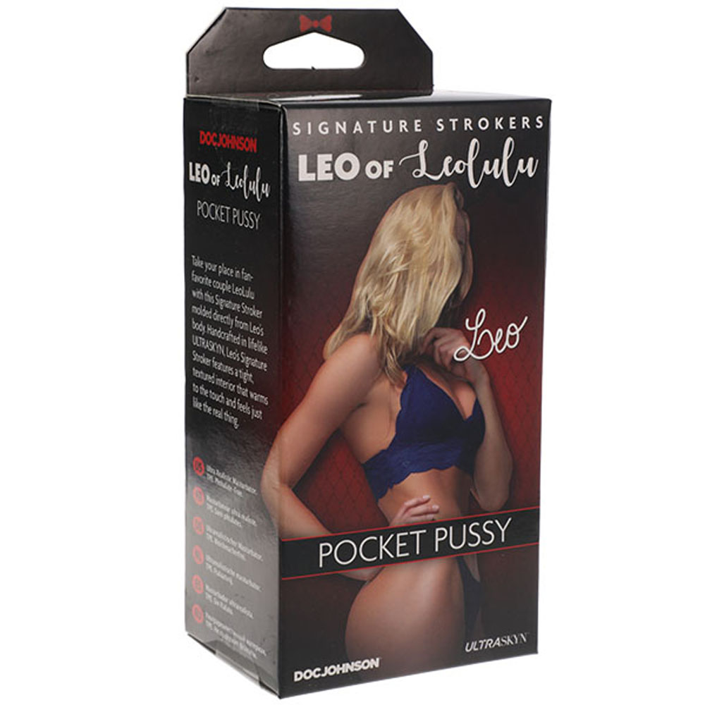 Signature Strokers - Leo of Leolulu - Ultraskyn Pocket Pussy