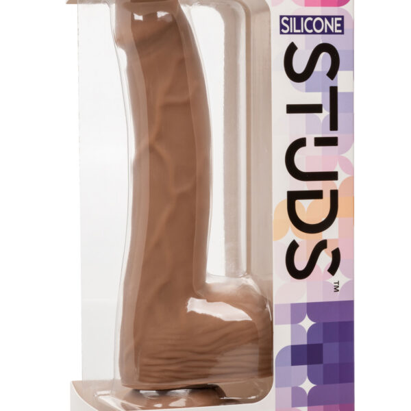Silicone Studs 8 Inch - Brown