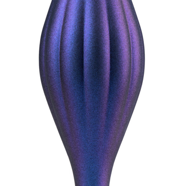 Anal Adventures Matrix - Wavy Bling Plug -  Sapphire