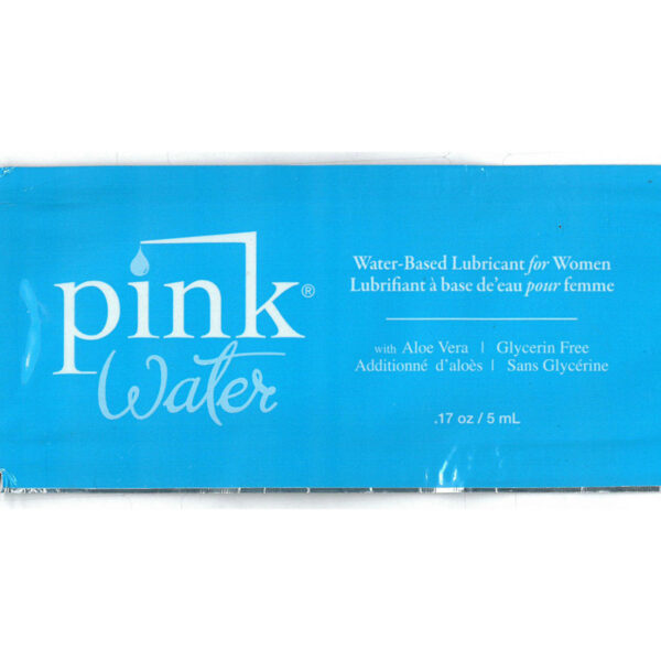 Pink Water - 0.17 Oz. Foil Packets - 50 Piece Bag