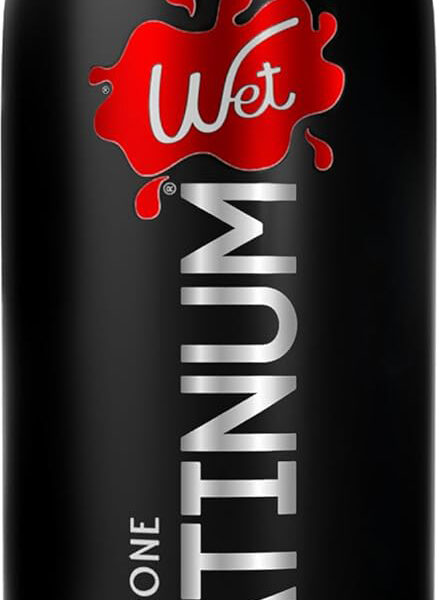 Wet Platinum Luxury Silicone Lubricant 16oz