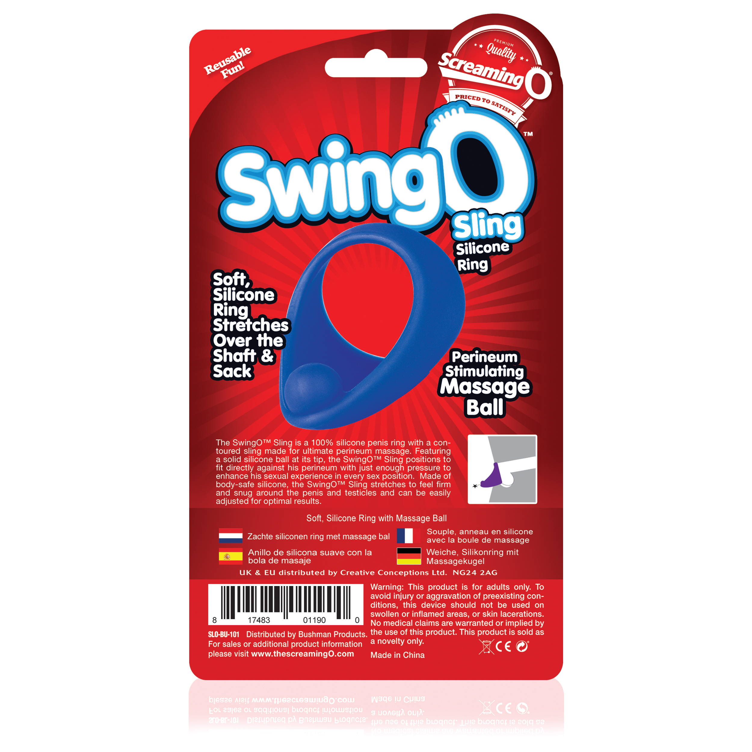 Swingo Sling - 6 Count Box - Blue