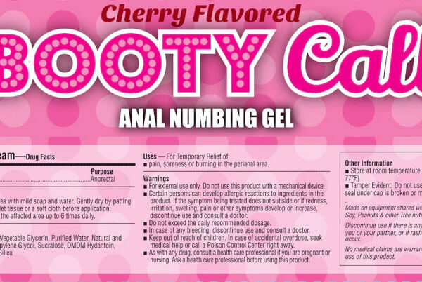 Booty Call Anal Numbing Gel - 1.5 Fl. Oz.