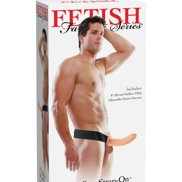 Fetish Fantasy Series 8 Inch Hollow Strap-on - Flesh