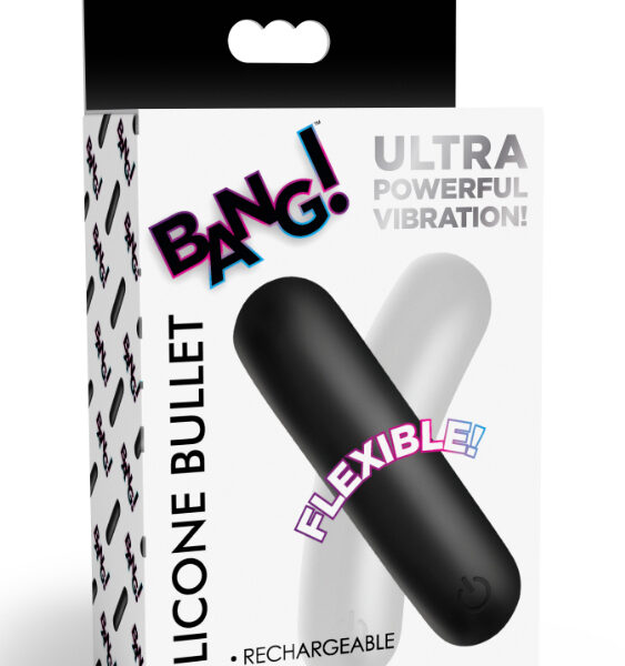 Flexible Silicone Bullet - Black