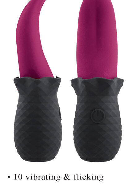 Tongue Teaser - Pink/black