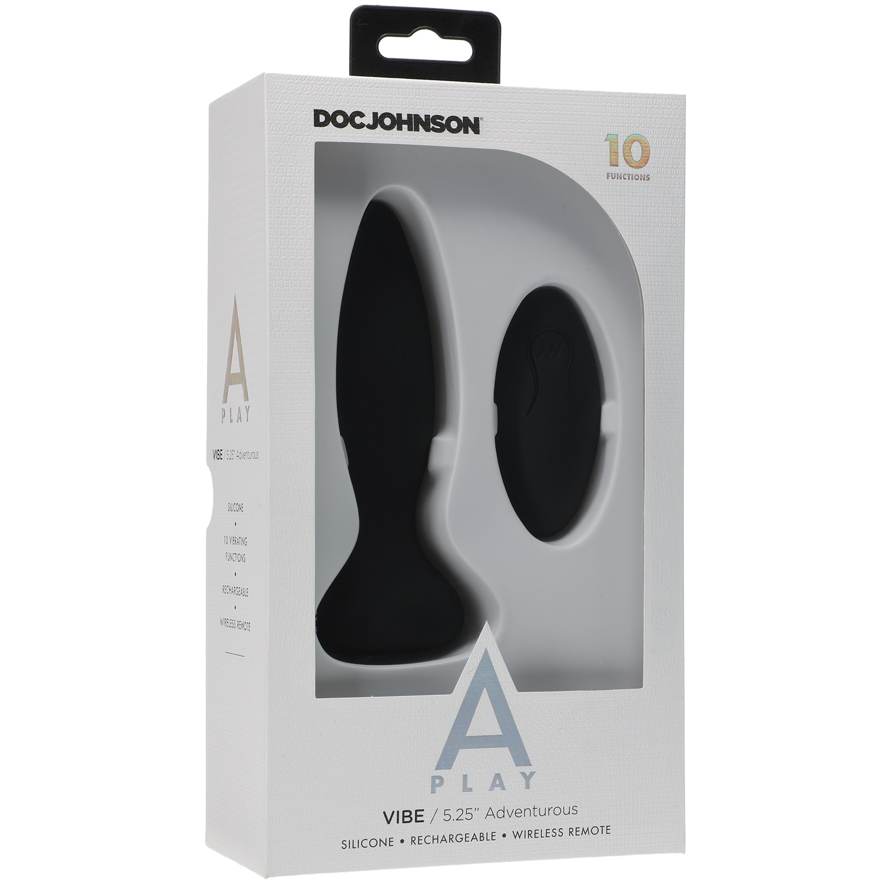 A-Play - Vibe - Adventurous - Rechargeable Silicone Anal Plug With Remote