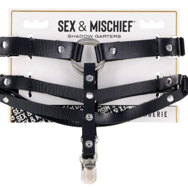 Shadow Garters - Black