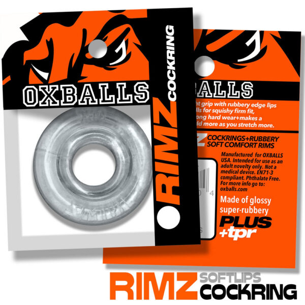 Rimz Big Single Ring - Clear