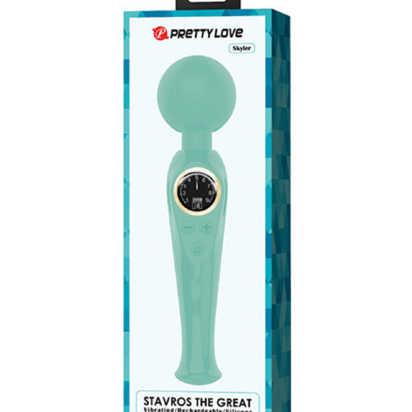 Skylar - Led Digital Display Wand - Turquoise